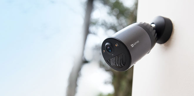 EZVIZ ra mắt camera pin sạc BC1C: dẫn đầu xu thế camera an ninh không dây.